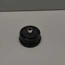 Air Compressor Air Filter, G3/4 25mm Air Compressor Muffler, Plastic Central Pneumatic Parts with Intake Dia 80mm, Pneumatic Maintenance Parts for Screw, Piston Compressors