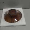 Yangbaga Glass Cake Stand with Lid,11in Wooden Rotating Cake Stand with Dome Cover, Cake Plate Display Server Tray for Birthday Kitchen Party