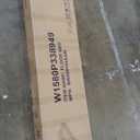 Bellemave Twin Floor Bed Frame with Slats and Safety Guardrail, Wood Twin Size Montessori Floor Bed with Door and Fence, Easy Assemble Montessori Beds for Kids, Girls, Boys, Natural