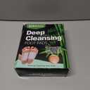 100 Pack Foot Pads, Ginger Oil Bamboo Charcoal, Foot Care Patch Message Deep Cleansing for Stress Relief, Better Rest, Feet Health Patches, Relaxing Muscles Christmas Gifts for Women