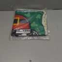 Merry Christmas Decorative Throw Pillow Covers 20 x 20 Set of 4, Xmas Candy Wreath Red Green Bow Cushion Case Decor, Noel Joy Winter Holiday Farmhouse Home Sofa Couch Decoration