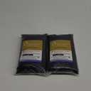 OWENIE Crushed Black Sheer Curtains 72Inch Length 2 Panels Set for Living Room/Bedroom, Rod Pocket Window Treatment Light Filtering Semi Sheer Crinkled Curtains, 2 pcs, Each 42" W x 72" L 2Pack