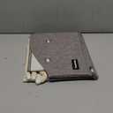 Collapsible Fabric Dog Toy Box and Storage Bin With Handle - Trapezoid Basket Chest Organizer for Pet Toys, Blankets and Accessories (Grey)