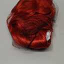 Red Long Curly Wavy Wigs for Women Natural Looking Heat Resistant Hair Wig for Halloween Party Use