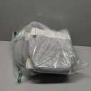 4 Pack Storage Baskets for Organizing, Woven Baskets for Shelves - Perfect for Toys, Books, Towels, and Clothes, Durable Gift Basket Bins Toy Storage, 12.7''L x9''W x7.8''H, Grey and White