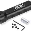 Aluminum Handbrake Cover Hand Brake Sleeve Handle Protector Universal Black