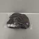 11 Inch Hair Topper for Women with Thinning Hair,Wavy Clip-In Wig Topper with Curtain Bangs, Synthetic Hairpiece for Daily Wear(Dark Brown with Highlights)