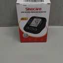 Sinocare Blood Pressure Monitor, Upper Arm BP Machine for Home, Adjustable Cuff 8.6"-16.5", One-Button Operation, Dual User Mode, Posture Detection & Irregular Heartbeat Alert, Black