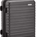 Premium Hardside Spinner Luggage with Built-in TSA Lock, Carry On 55cm, Black