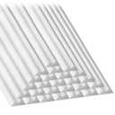 46.5" 26PCS Peel and Stick Pool Cove for 30' Round Above Ground Pool, Closed Cell Foam Peel and Stick Above Ground Pool Cove with Adhesive Backing, Protect Pool Liner, Prevents Excess Wear