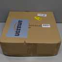 SORCEDAS 7 Tiers Vertical Shoe Rack Wooden Shoe Storage Organizer for Space Saving Narrow Shoe Shelf Storage 7 Pairs for Entryway Living Room Bedroom(Black + Rustic Dark Brown)