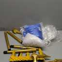 Tellingyou 6 Pcs Halloween Poseidon Costume Set Merman Sea Costume Neptune God of the Sea Cosplay for Men Adults Size Medium