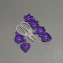 Reallnaive Cake Pop Mold Set 3 in 1 Heart, Flower, Star Silicone Molds Kit Set with Detachable Anti-slip Handles for Lollipop, Candies, Chocolates