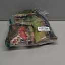 Dinosaur Toys Tyrannosaurus Rex and Blue Velociraptor Hand Puppets Dinosaur Animal World Action Figure Set Funny & Scared Head Hand Puppets for Home, Stage and Class Role Play Toys