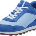 Anne Klein Womens Runner Faux Suede Lifestyle Casual and Fashion Sneakers, Size 6,5