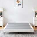 XINXINYAN Box Spring King 3 Inch, 3" King Size Box Spring Only, Heavy Duty Frame with Fabric Cover, Easy Assembly, Noise Free