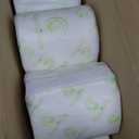 Unbleached Bamboo Toilet Paper  12 Mega Rolls (300 Sheets Each)  3-Ply Ultra Soft, Strong & Septic-Safe Family Tissue. Eco-Friendly, Biodegradable Bathroom Rolls