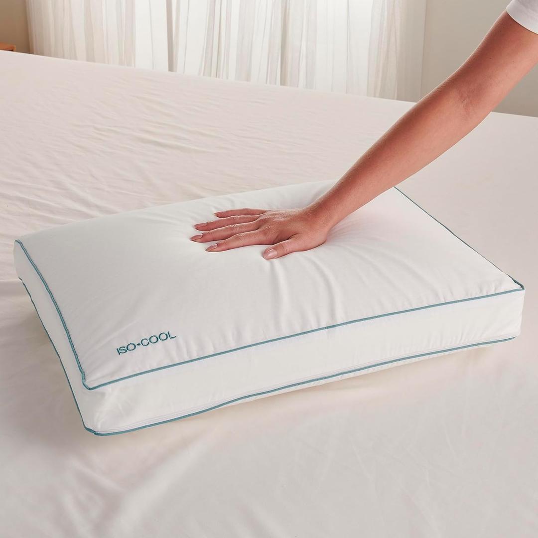 Iso-Cool Foam Pillow, 1 Count (Pack of 1), Serene Side Sleeper