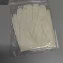 Chemical Resistant Nitrile Gloves Heavy Duty Cleaning Gloves for Household Acid, Alkali, Solvent, Oil Resist, 13" (White, M)