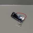 Yibuy 92 x 37mm Sealed Humbucker Pickup Silver for Mini Electric Guitar