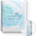 Your Perfect Day Wedding Planner Book and Organizer - Wedding Planner Book - Bridal Planning Binder with Countdown Calendar - Bride Gifts - (WATERCOLOR)