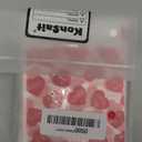 Konsait 100 Pcs Valentine Cellophane Treat Bags Self Sealing 4x5 Cellophane Bags for Valentine Galentine Wedding Birthday Party Favors Supplies