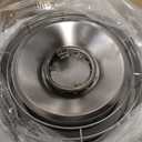 Ninja Fireside360 Outdoor Heater & Fire Pit | 3 Modes: Flame, Heat, Flame & Heat | Portable for Patio, Deck, Camping, Beach | Easy Control Smokeless Flames | Push to Start Ignition | Black | OF101BK