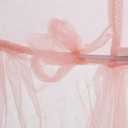 Kids Bed Canopy,Princess Hanging Mosquito Net for Baby Crib Nook Castle Nursery for Kid's Room Decor,Pink