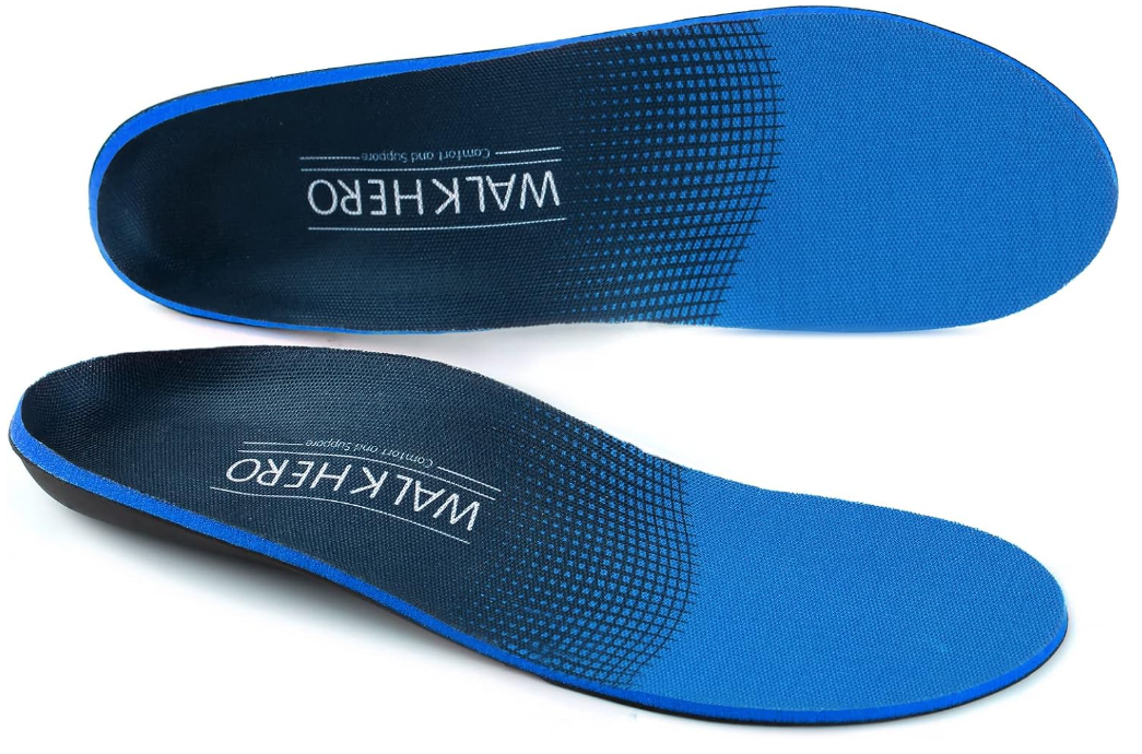 Plantar Fasciitis Insoles for Men Women  Orthotics Inserts, Shoe Insoles Arch Support Flat Feet Inserts Work Boot Insoles for Standing All Day (Mens 88 1/2 | Womens 1010 1/2)