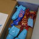 3Pcs Super Hero Launcher Cool Flying Drawstring Boys and Girls Indoor and Outdoor Toys Outdoor Games Birthday