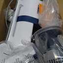 oneisall Dog Grooming Vacuum, Pet Grooming Vacuum with Clipper Nail Grinder, 1.5L Dust Cup Dog deshedding Vacuum Brush with 7 Pet Grooming Tools for Shedding Pet Hair, Home Cleaning(Blue)