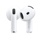 Apple AirPods 4 Wireless Earbuds, Bluetooth Headphones, Personalized Spatial Audio, Sweat and Water Resistant, USB-C Charging Case, H2 Chip, Up to 30 Hours of Battery Life, Effortless Setup for iPhone