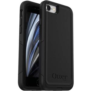 OtterBox iPhone SE 3rd & 2nd Gen, iPhone 8 & iPhone 7 (not compatible with Plus sized models) Commuter Series Case - BLACK, slim & tough, pocket-friendly, with port protection
