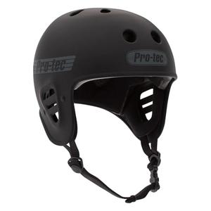 Pro-Tec Full Cut Certified Skateboard Helmet, Ideal for Skateboarding, Bicycling, BMX and Roller Skating, Large– Black Matte
