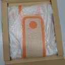 Silicone Bread Sling for Dutch Oven, Non-Stick & Easy to Clean Baking Mat Set, 2 Pcs Reusable Bread Sling for Sourdough Tools  Accessories (Orange)