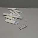 Raycare LED Flameless Taper Candles Battery Operated with Remote, Flickering Warm White Light, Set of 12 Fake Candles for Halloween, Christmas, Decoration