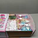 Doloowee DIY Dolls House for Girls - 4-Level 10-Room Villa with 2 Dolls, 4 Dogs & Rich Accessories, DollsHouse Toys for Kids 4-8 Years Old