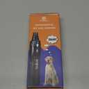 Petsaunter Dog Nail Grinder, 2-Speed and LED Light, Touch-Switch, TypeC, Quiet and Low-Vibration Dog Nail Trimmers, and 3 Ports for Large Dogs, Medium, Small Dogs Cats Pets with Hard or Thick Nail (Black)