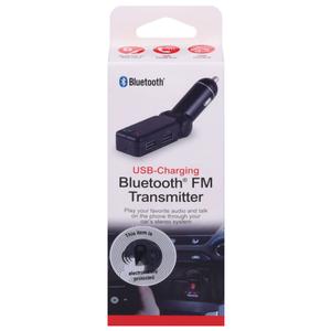 General Electric Bluetooth FM Transmitter with USB-Charging
