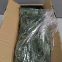 12FT(2 * 6FT) Christmas Garlands for Decorating, Real Touch Norfolk Pine Garland, Artificial Greenery Garlands for Mantle, Stairs, Fireplace, Indoor Outdoor Christmas Decorations (Soft 6FT - 2 Pcs (Without Lights))