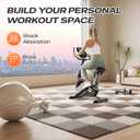SUPERJARE Gym Floor Mats, EVA Foam Puzzle Exercise Mats, Interlocking Floor Mats, Cushioned Foam Floor Tiles, Gym Flooring Workout Mat for Home Gym, Playroom, Garage, 12.6"x12.6"x0.4"