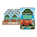 Take Root Organics Petite Diced Organic Canned Tomatoes, 14.5 oz Can (Pack of 12 Cans), BBD: 05/28/27
