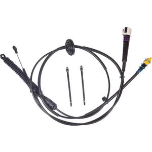 12477640 Gear Shifter Cable for Silverado Chevrolet Chevy GMC Sierra 1500 2500 3500 Transmission Shift Cable 905-144 4x4 pick-up Truck 4wd 1999 2000 2001 2002 2003 2004 2004 2005 2007 4l60e 4l80e 2PCS