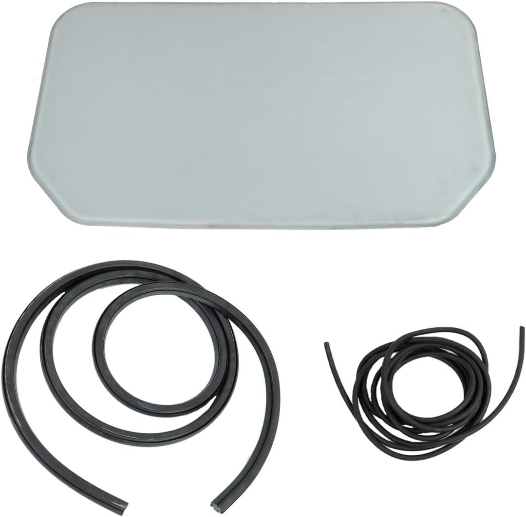 Back Window 6717874 1/2" thick Polycarbonate Compatible with Bobcat S150 S175 S185 S250 S300 753 773 863 963