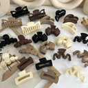 Hair Accessories (10pc/set), Include Hair Claws, Hair Clips, Hair Ties, Hair Pins, Hair Barrettes Great Gifts