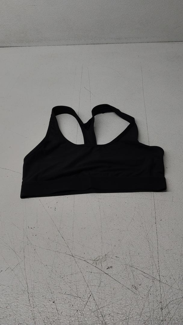 Hanes Womens Sport Compression Racerback Sports-Bra XL Black