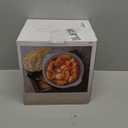 COOK WITH COLOR 2QT Mini Electric Round Slow Cooker - Adjustable Settings, Removable Stoneware Pot, Tempered Glass Lid, Dishwasher Safe, Cool-Touch Side Handles, Sand (Greige)