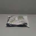 Leaf Herbs Spare Tire Cover Green Fern Polyester Universal Wheel Tire Cover for Trailer Camping Weatherproof for Rv SUV Truck Camper Travel 15 inch