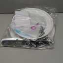 Riccle 88 pcs Cake Decorating Kit with Cake Turntable - Includes 50 Disposable + 2 Reusable Piping Bags and Tips Set, 24 Icing Piping Tips, 2 Spatulas, 3 Icing Comb Scraper, Baking Supplies (White)