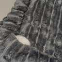 ZQFFB Pet Couch Cover Dogs Washable Non-Slip Couch Protector Pet Friendly Dog Mat for Couches and Sofas (27.6x70.9, Dark Gray)